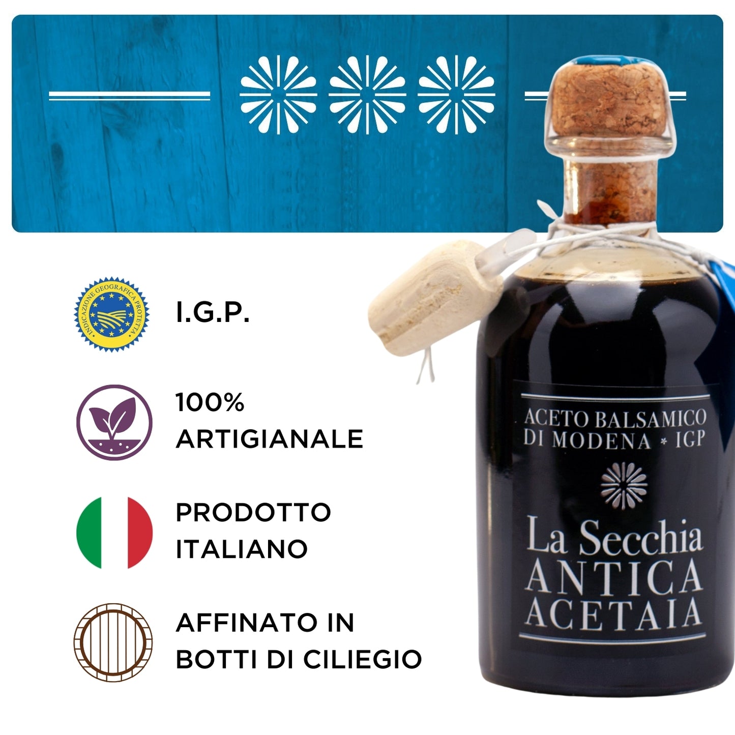 Balsamic Vinegar of Modena PGI 3 stars 