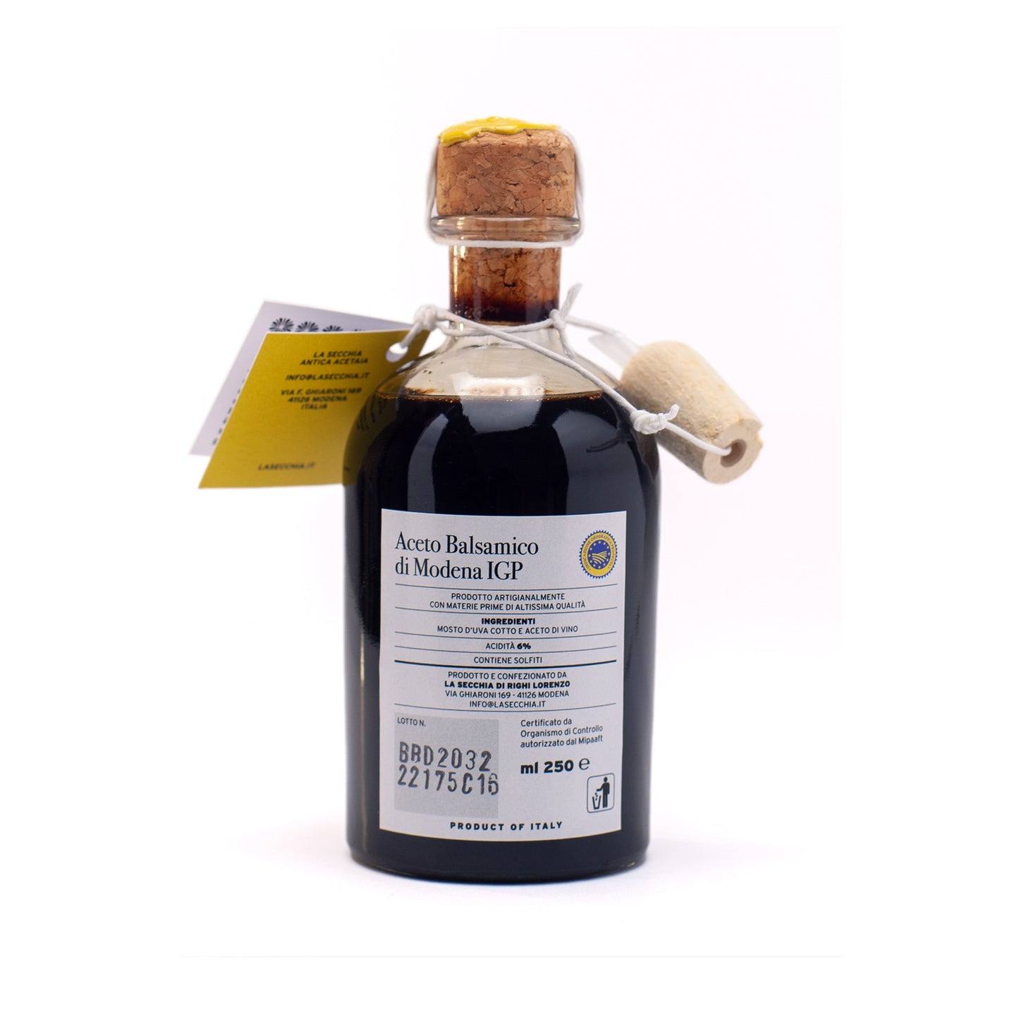 Vinagre Balsámico de Módena I.G.P. 4 estrellas (250ml)