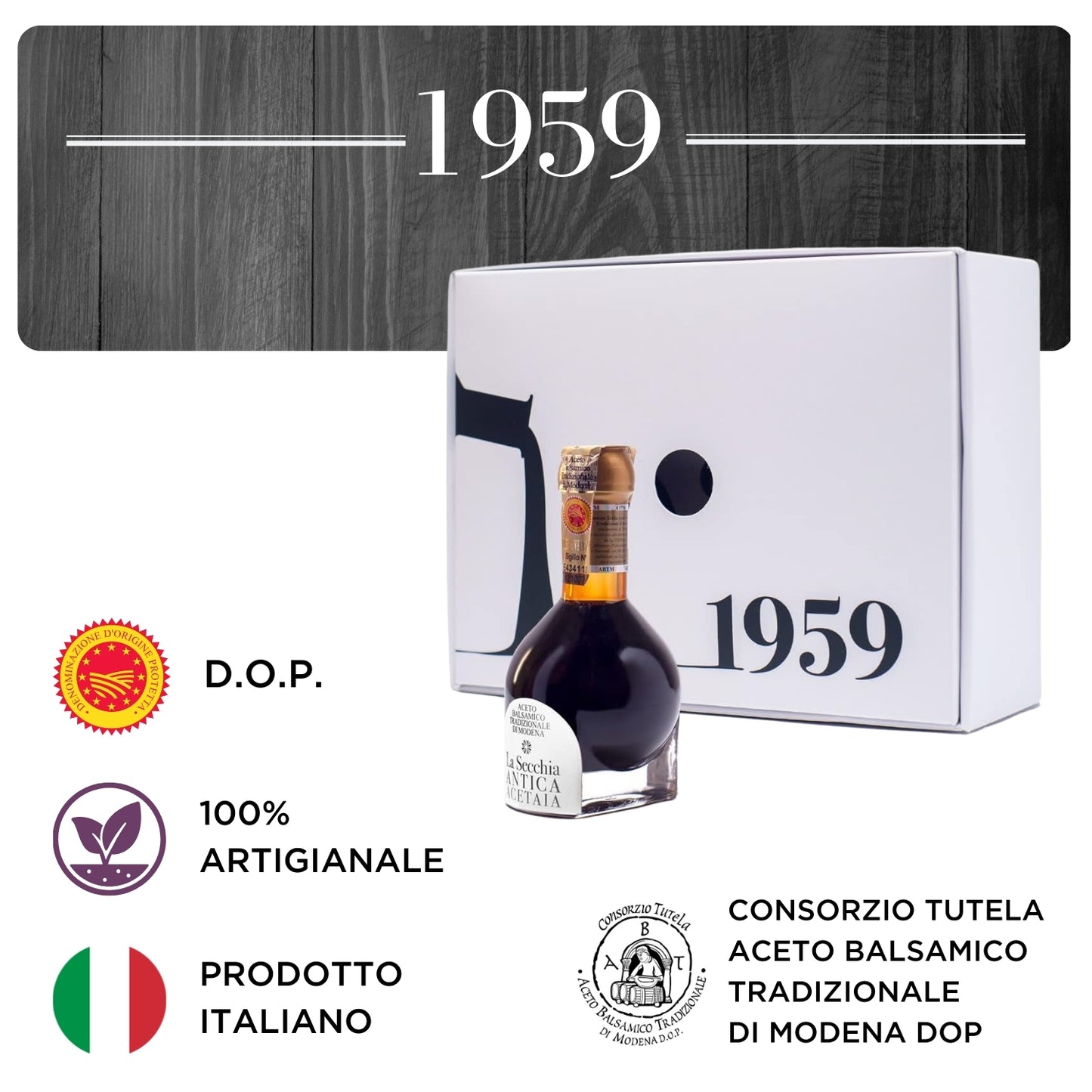 Aceto Balsamico Tradizionale di Modena D.O.P. 1959 RISERVA