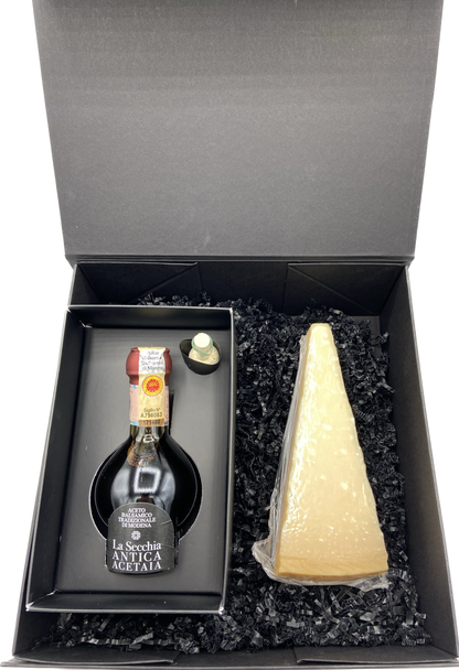 Box 3 - Refined Traditional Balsamic Vinegar of Modena PDO and Parmigiano Reggiano 